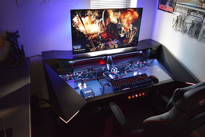 Project Alternate - Futuristic Gaming PC In A Desk