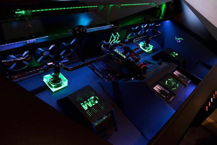 Project Alternate - Futuristic Gaming PC In A Desk